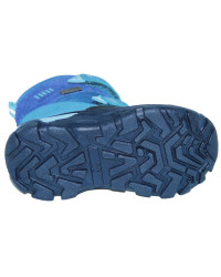 Kozaki Sniegowce Niebieskie Bartek t-21759/532 z Membraną BRTKtex Waterproof II gatunek