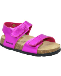 Różowe Dziewczęce Sandały Na Lato Genuins Jean Mirror Fucsia II gatunek