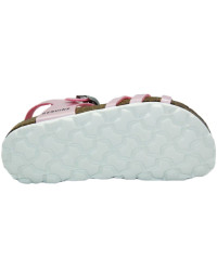 Sandały Dziewczęce Młodzieżowe Z Profilowaną Wkładką Róż Genuins Tampico Space Rosa II gatunek