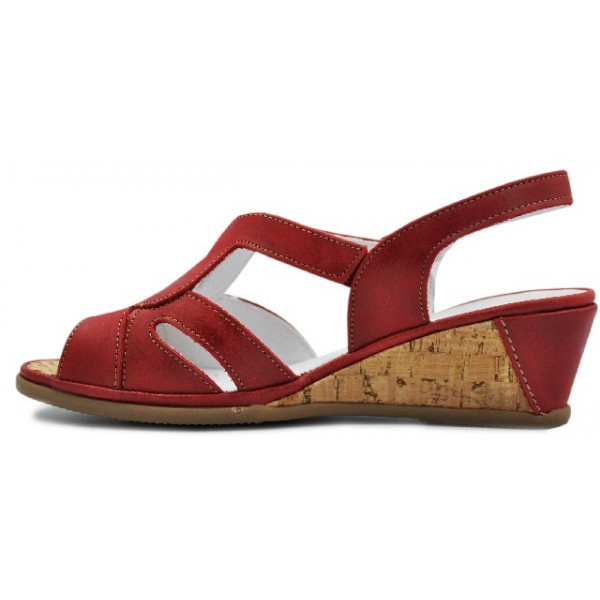 Sandały Damskie Na Lato Ze Skóry Naturalnej Suave 711032-4