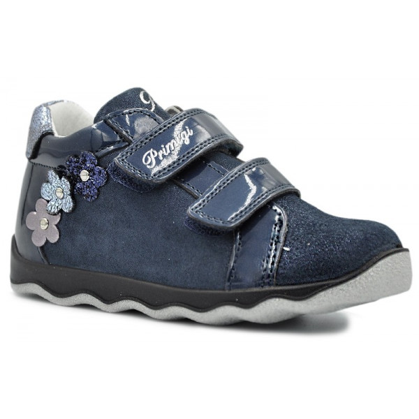 Granatowe Trzewiki Jesienne Dla Dziewczynki Na Rzepy Primigi 4359711