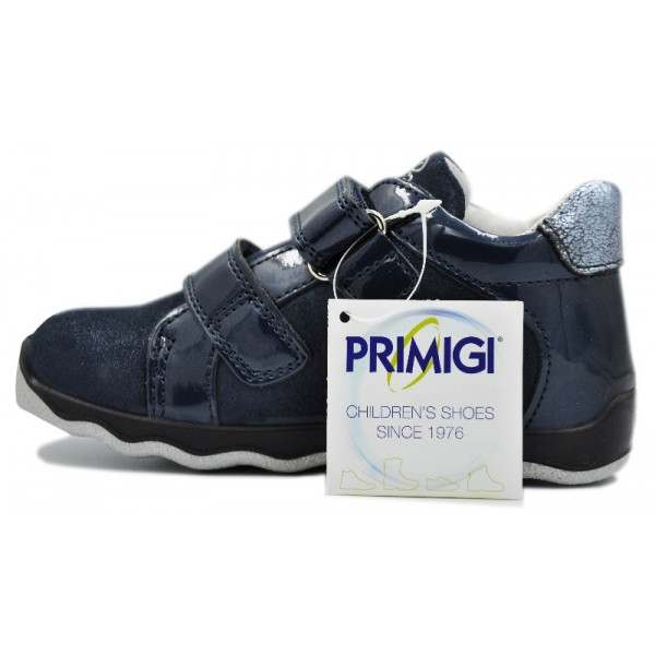 Granatowe Trzewiki Jesienne Dla Dziewczynki Na Rzepy Primigi 4359711