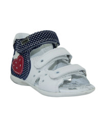 Sandały dla dziewczynki z truskawką Bartek t-11458/z14 II Gatunek