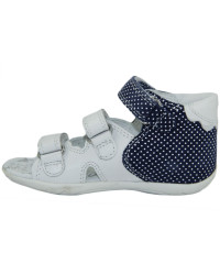 Sandały dla dziewczynki z truskawką Bartek t-11458/z14 II Gatunek