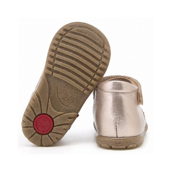 Złote Dziewczęce Baleriny Emel e 704a-5