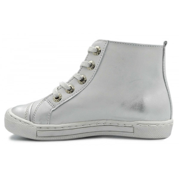 Trzewiki dla dziewczynek na jesień srebrne Dawid 1319