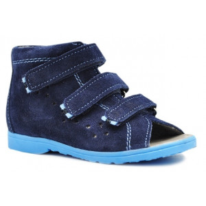 Sandały dla chłopca z wysokim zapiętkiem do przedszkola Dawid