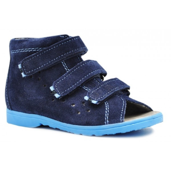 Sandały dla chłopca z wysokim zapiętkiem do przedszkola Dawid