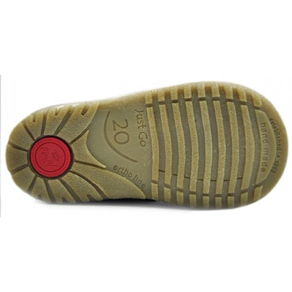 Sandały Buty Emel e 2431d-6 Dziewczęce Sandały na Rzepy - Metaliczny Kolor