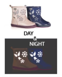 Trzewiki Zimowe Kozaki Bartek w-41001/slm z Odblaskami i Membraną BRTKtex Waterproof