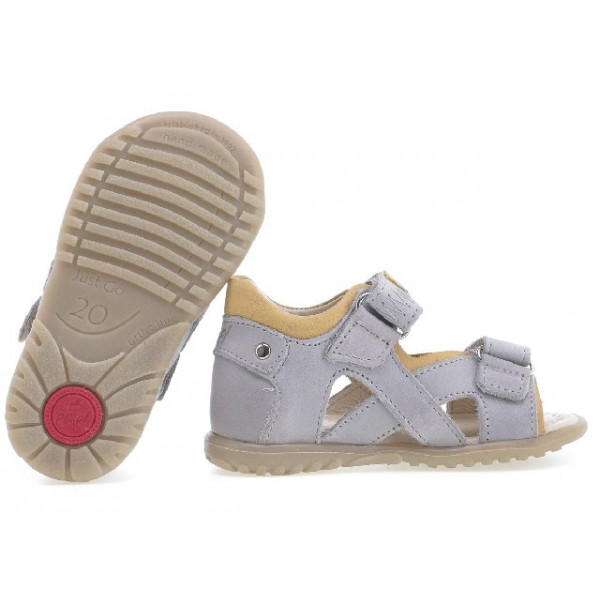 Sandały Buty Emel 2086-23 Chłopięce Sandały z Wygodnym zapięciem na Rzep