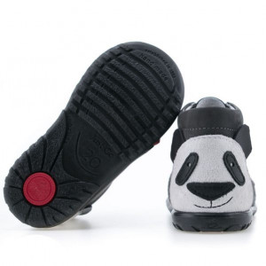 Chłopięce Trzewiki na Jesień Sznurowane Z Pandą Emel e 1150-1