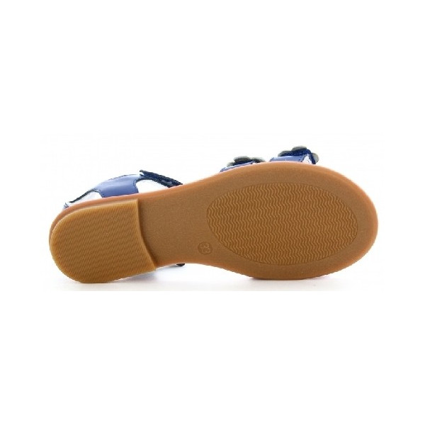 Sandały Buty Bartek t-16168/1dj Dziewczęce Sandały na Rzep z pięknymi Kwiatkami II gatunek