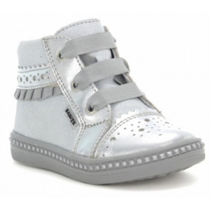 Srebrne Trzewiki Półbuty Jesienne Dla Dziewczynek Bartek w-51846/12d