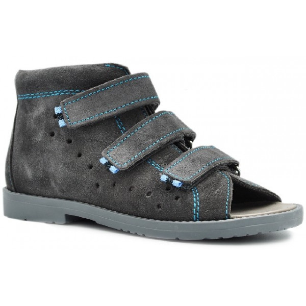 Buty profilaktyczne chłopięce sandały ortopedyczne do szkoły i przedszkola Dawid 1041 1042 1043