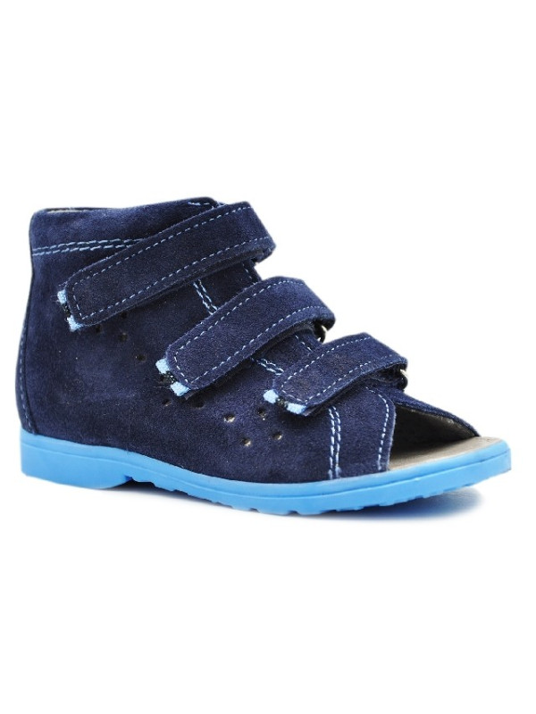 Sandały dla chłopca z wysokim zapiętkiem do przedszkola Dawid