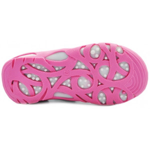 Srebrne Sandały Z Kwiatkiem Dla Dziewczynki Jamet 191 II gatunek