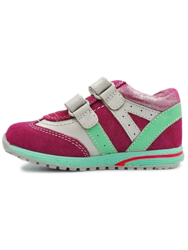 Półbuty dla dziewczynek sportowe do przedszkola na jesień Bartek t-61826/530