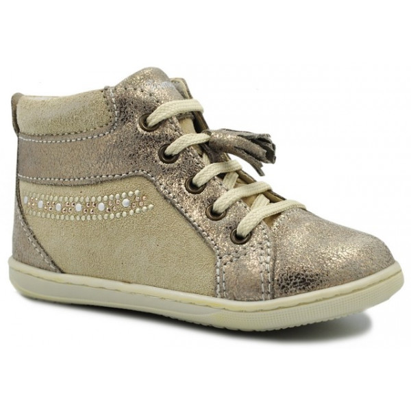 Złote Trzewiki na Jesień Trampki Sznurowane Primigi 1404211