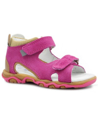Sandały Buty Bartek w-71144/V42 Dziewczęce Sandały z wygodnym zapięciem na Rzepy