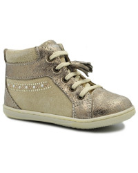 Złote Trzewiki na Jesień Trampki Sznurowane Primigi 1404211