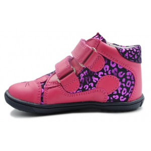 Półbuty na jesień Dla Dziewczynki Róż Fiolet Na Rzepy Bartek w-11702/0-jos