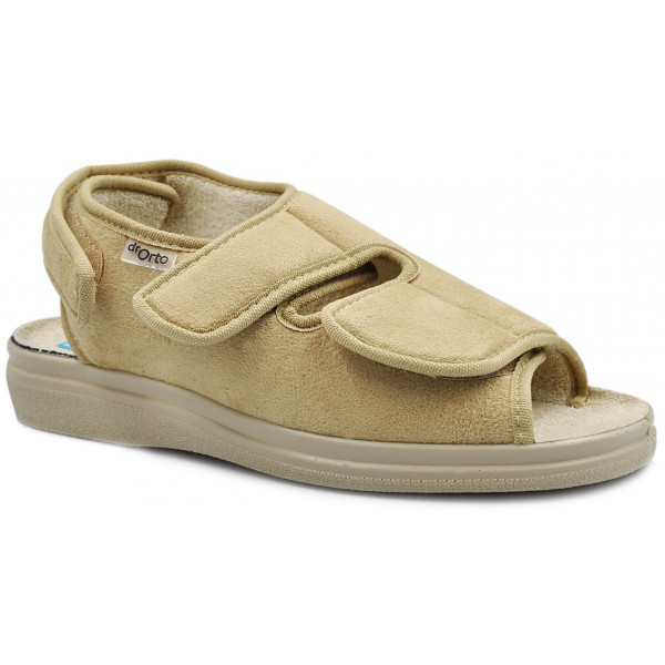 DR ORTO Sandały Damskie Miękkie Na Szerokie Stopy 676D004