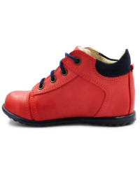 Chłopięce Trzewiki Na Jesień Skóra Naturalna Emel e 2069d-5