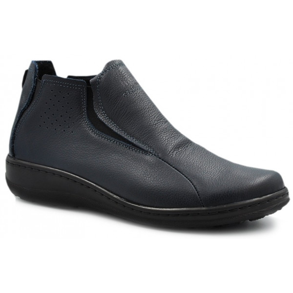 Buty Ocieplane HELIOS Wygodne Buty Damskie jesień/zima 566 GRANAT