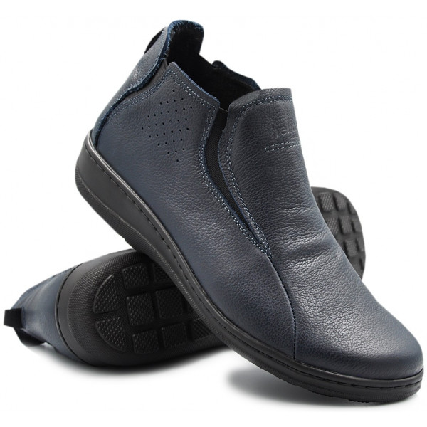 Buty Ocieplane HELIOS Wygodne Buty Damskie jesień/zima 566 GRANAT