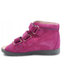 Kapcie profilaktyczne dla dziewczynki z obcasem Thomasa do szkoły Dawid 1041,1042,1043