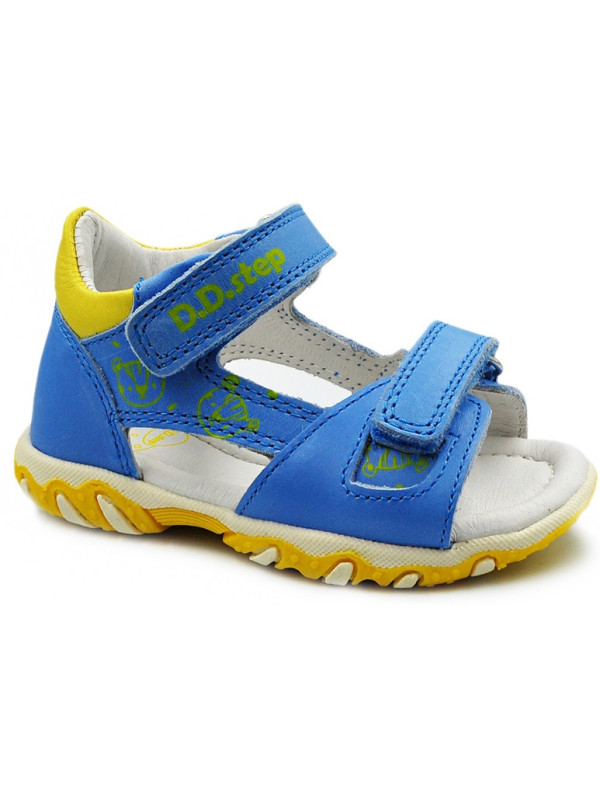 Sandały Dla Chłopca Niebieskie DD STEP AC625-51T