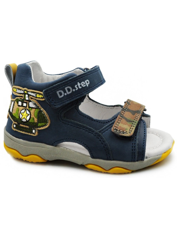Sandały Dla Chłopca DD STEP AC64-999A Helikopter