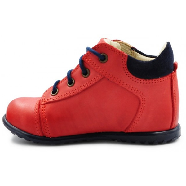 Chłopięce Trzewiki Na Jesień Skóra Naturalna Emel e 2069d-5