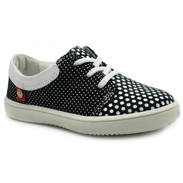 Wygodne Dziewczęce Buty w Modne Kropeczki BARTEK T-15365/25K II Gatunek