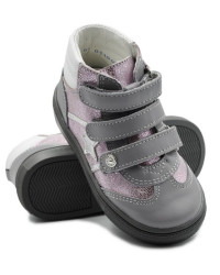 Trzewiki na jesień dla dziewczynek brokatowe Bartek 11575001