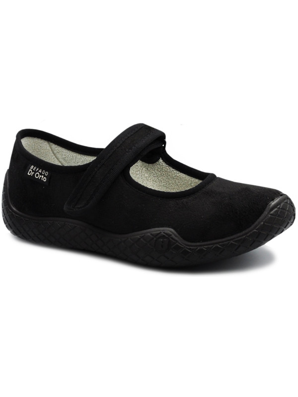 Pantofle Domowe Baleriny Na Jesień Dla Seniorek DR ORTO 197D002