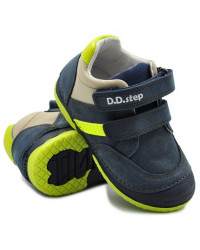 Chłopięce Półbuty Na jesień Neonowe Wstawki DD STEP 038-796