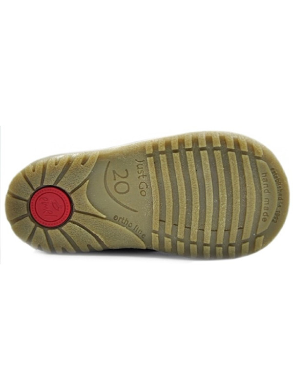 Sandały Buty Emel e 2090a-2 Dziewczęce Sandałki na Rzepy z Kokardką - Metaliczny kolor