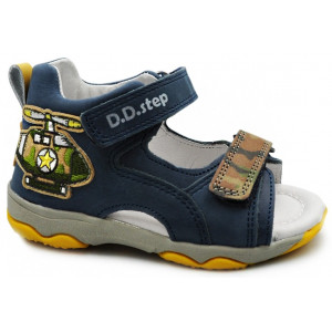 Sandały Dla Chłopca DD STEP AC64-999A Helikopter