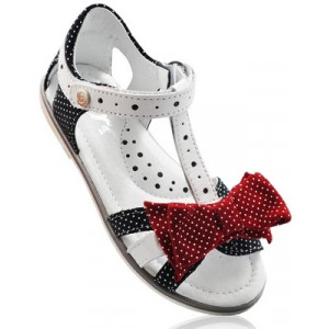 Eleganckie sandały na lato dla dziewczynek Bartek w-16182/1np