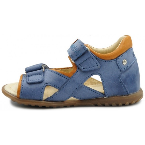 Sandały Emel 2086-22 Buty dla Chłopca z wygodnym zapięcięm na Rzepy