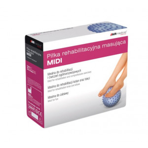 PIŁKA REHABILITACYJNA "MIDI" MASUJĄCA TMB-20