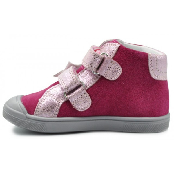 Dziewczęce Różowe Trzewiki na Jesień Trampki Z Gwiazdką Bartek 11384024