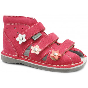 Kapcie korekcyjne z elastyczną podeszwą do przedszkola Danielki