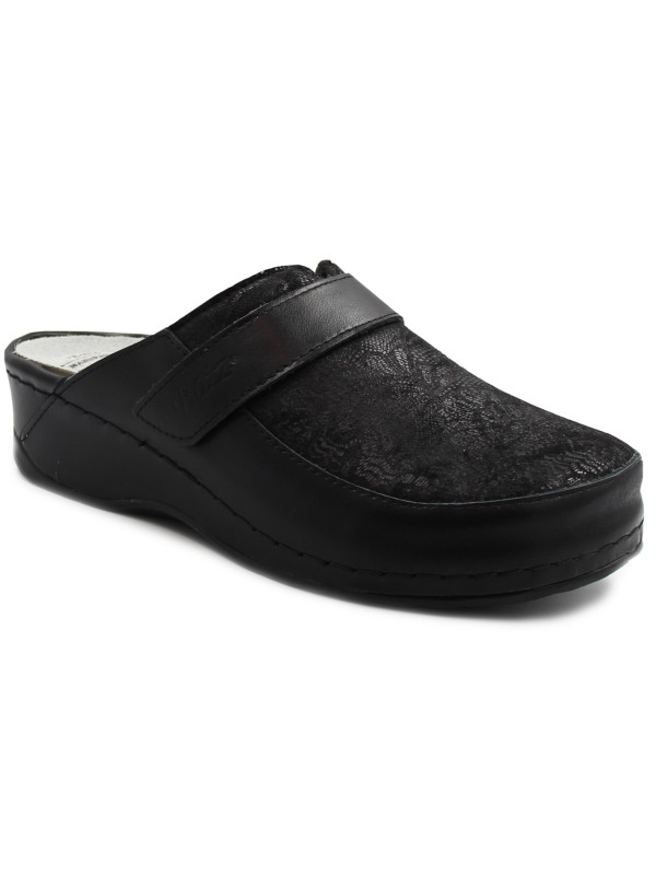 Klapki Damskie Batz Elena Czarne