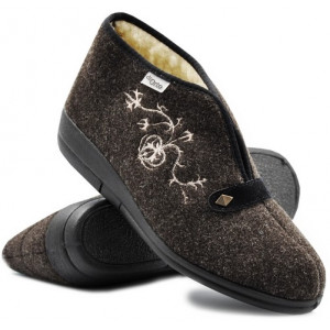 Ocieplane Wełną Buty Domowe...