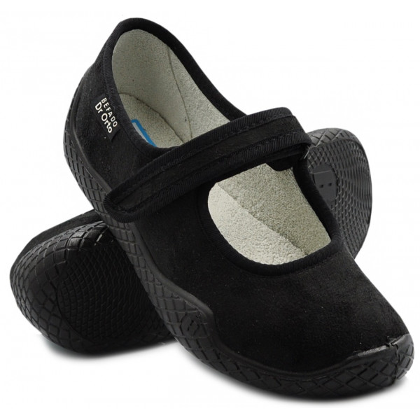 Pantofle Domowe Baleriny Na Jesień Dla Seniorek DR ORTO 197D002