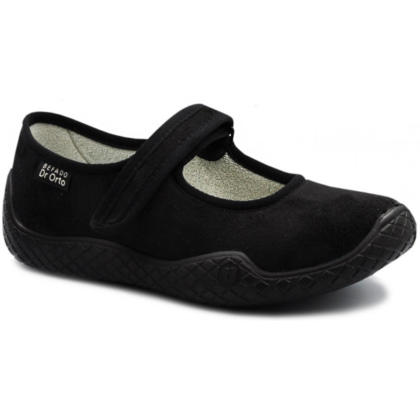 Pantofle Domowe Baleriny Na Jesień Dla Seniorek DR ORTO 197D002