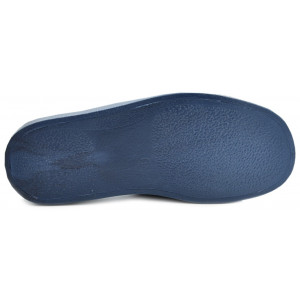 Kapcie Damskie Granatowe Miękkie Wygodne DR ORTO 132D012 W Kwiaty